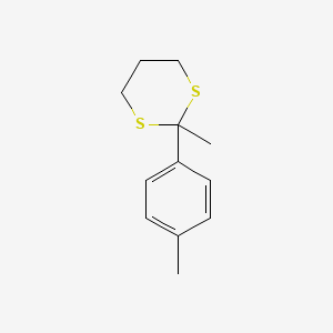 2-Methyl-2-(4-methylphenyl)-1,3-dithiane