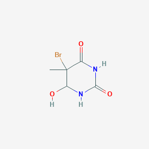 5-Bromo-6-hydroxy-5,6-dihydrothymine