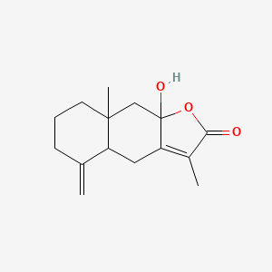 molecular formula C15H20O3 B1197020 Lassiosiphol CAS No. 94204-13-4