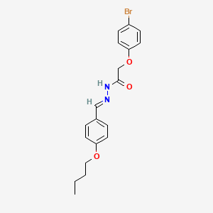 2-(4-Bromophenoxy)-N'-(4-butoxybenzylidene)acetohydrazide