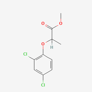 molecular formula C10H10Cl2O3 B1197094 Dichlorprop-methyl CAS No. 23844-57-7