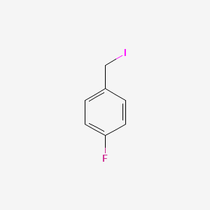 molecular formula C7H6FI B1197099 4-氟苄基碘 CAS No. 3831-29-6