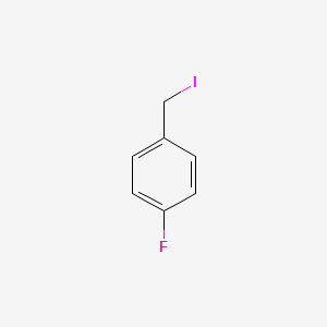 molecular formula C7H6FI B1197099 4-フルオロベンジルヨージド CAS No. 3831-29-6