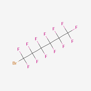 molecular formula C6BrF13 B1197103 1-溴全氟己烷 CAS No. 335-56-8