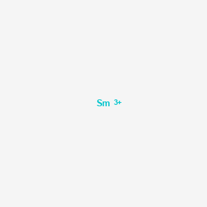 molecular formula Sm+3 B1197112 Samarium (III) ion CAS No. 22541-17-9