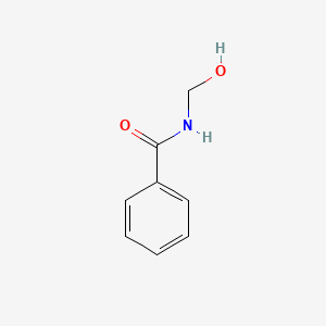 molecular formula C8H9NO2 B1197117 N-(Hydroxymethyl)benzamide CAS No. 6282-02-6