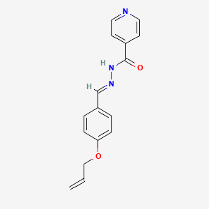 N'-(4-(Allyloxy)benzylidene)isonicotinohydrazide