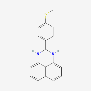 2-(4-methylsulfanylphenyl)-2,3-dihydro-1H-perimidine