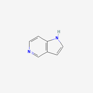 molecular formula C7H6N2 B1197152 5-アザインドール CAS No. 271-34-1