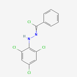 molecular formula C13H8Cl4N2 B1197161 バナミン CAS No. 25939-05-3