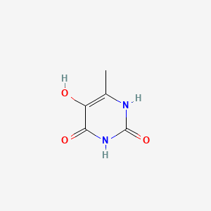 molecular formula C5H6N2O3 B1197199 Oxymethacil CAS No. 7417-28-9