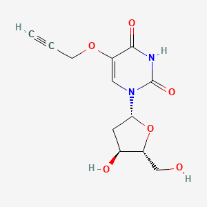 molecular formula C12H14N2O6 B1197201 Uridine, 2'-deoxy-5-(2-propynyloxy)- CAS No. 65367-85-3
