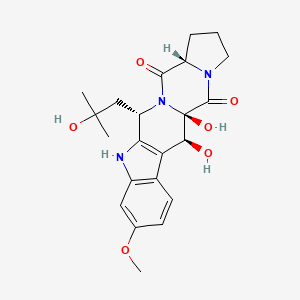 molecular formula C22H27N3O6 B1197203 TR-2 Mycotoxin CAS No. 51177-07-2