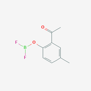 Ethanone, 1-[2-[(difluoroboryl)oxy]-5-methylphenyl]-