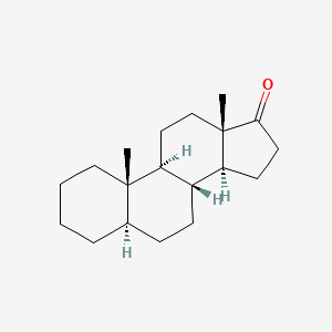molecular formula C19H30O B1197205 5alpha-Androstan-17-one CAS No. 963-74-6