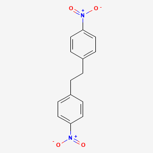 molecular formula C14H12N2O4 B1197225 1,2-双(4-硝基苯基)乙烷 CAS No. 736-30-1