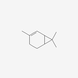 molecular formula C10H16 B1197232 (+)-2-蒈烯 CAS No. 4497-92-1
