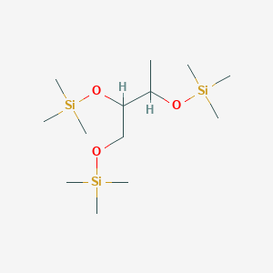 molecular formula C13H34O3Si3 B1197251 1,2,3-三(三甲基甲硅氧基)丁烷 