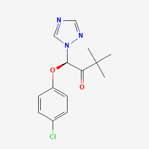 molecular formula C14H16ClN3O2 B1197266 (R)-triadimefon CAS No. 73804-20-3