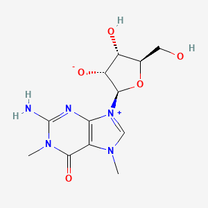 molecular formula C12H17N5O5 B1197267 1,7-Dimethylguanosine CAS No. 26624-46-4