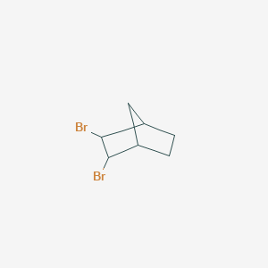 molecular formula C7H10Br2 B11972774 2,3-Dibromobicyclo[2.2.1]heptane CAS No. 2843-50-7