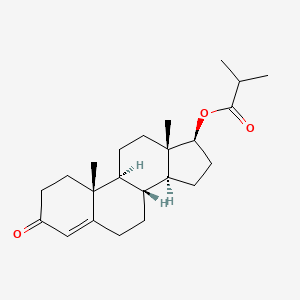 B1197293 Testosterone isobutyrate CAS No. 1169-49-9