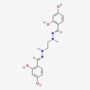 2,4-Dihydroxybenzaldehyde {2-[2-(2,4-dihydroxybenzylidene)-1-methylhydrazino]ethyl}(methyl)hydrazone