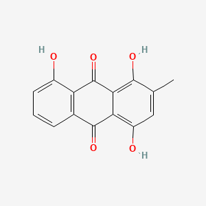 molecular formula C15H10O5 B1197300 地高酮 CAS No. 34425-57-5