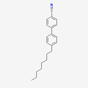 molecular formula C21H25N B1197303 4-氰基-4'-辛基联苯 CAS No. 52709-84-9
