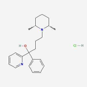 molecular formula C22H31ClN2O B1197313 匹美诺尔盐酸盐 CAS No. 61477-94-9