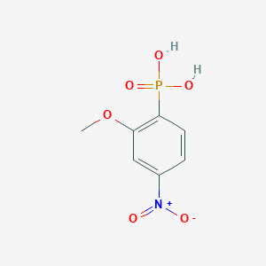 (2-Methoxy-4-nitrophenyl)phosphonic acid