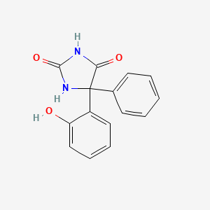 B1197318 5-(2-Hydroxyphenyl)-5-phenylhydantoin CAS No. 60919-11-1