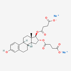 B1197321 Estriol sodium succinate CAS No. 113-22-4