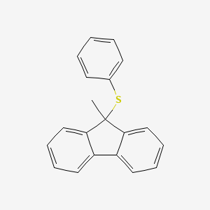 9-Methyl-9-phenylsulfanyl-9H-fluorene