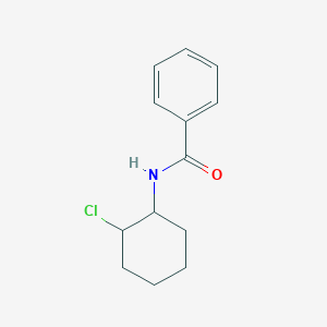 molecular formula C13H16ClNO B11973220 N-(2-chlorocyclohexyl)benzamide CAS No. 3721-21-9