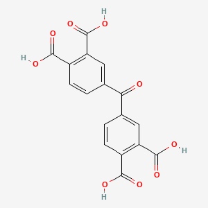 molecular formula C17H10O9 B1197349 4,4'-羰基二邻苯二甲酸 CAS No. 2479-49-4