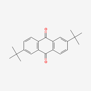 molecular formula C22H24O2 B11973490 2,6-Di-tert-butylanthracene-9,10-dione CAS No. 18800-99-2