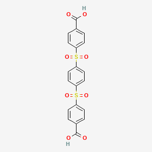 4,4'-(1,4-Phenylenedisulfonyl)dibenzoic acid