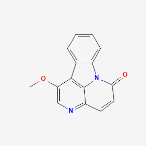 molecular formula C15H10N2O2 B1197365 1-甲氧基坎替酮 CAS No. 60755-86-4