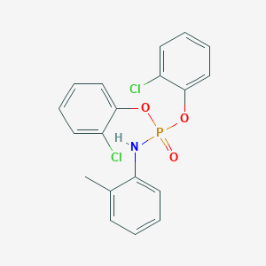 Bis(2-chlorophenyl) o-tolylphosphoramidate