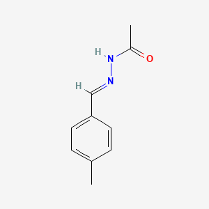 molecular formula C10H12N2O B11973924 N'-(4-methylbenzylidene)acetohydrazide CAS No. 59670-16-5