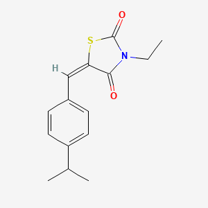 3-Ethyl-5-(4-isopropylbenzylidene)-1,3-thiazolidine-2,4-dione