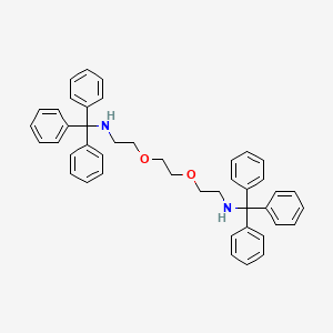 N-Trityl-2-(2-(2-(tritylamino)ethoxy)ethoxy)ethanamine