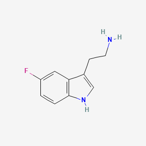 molecular formula C10H11FN2 B1197405 5-氟色胺 CAS No. 576-16-9