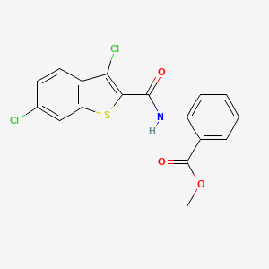 Methyl 2-{[(3,6-dichloro-1-benzothien-2-yl)carbonyl]amino}benzoate