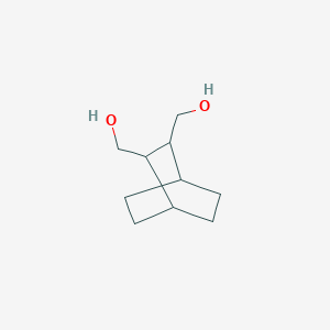 molecular formula C10H18O2 B11974436 Bicyclo(2.2.2)octane-2,3-dimethanol CAS No. 65942-08-7