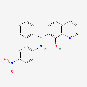 8-Hydroxy-7-[a-(4-nitroanilino)benzyl]quinoline