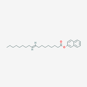 molecular formula C28H40O2 B11974787 2-Naphthyl 9-octadecenoate CAS No. 288154-82-5