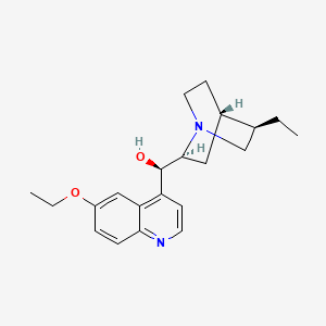 molecular formula C21H28N2O2 B1197485 乙基羟基喹啉 CAS No. 522-60-1