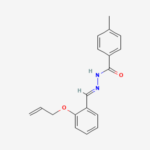 N'-(2-(Allyloxy)benzylidene)-4-methylbenzohydrazide